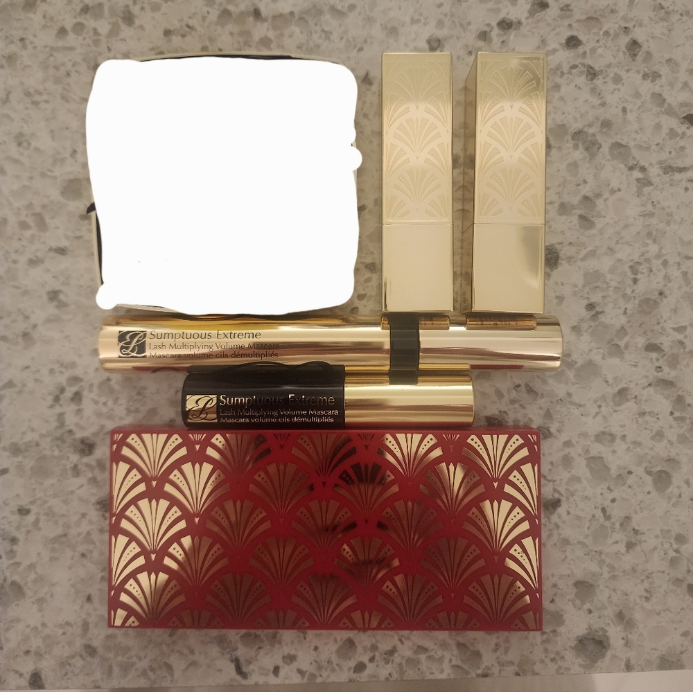 Estee Lauder Women Makeup Set in Gold and Black